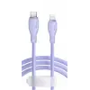 Baseus Pudding USB-A Light 2.4A Kablo 1.2m Mor (P10355700511-00) (KDO)