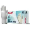 Beybi Lateks Pudrasız Eko (M) Medium Beden Muayene Eldiven 100lü Paket