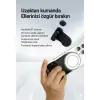 Bluetooth Manyetik Telefon Yapıştırma Kavrama Halka Dolgu Işığı İle Magsafe Selfie Klips