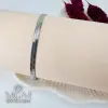 Rodyum Çelik Bileklikler 16+5 Cm Uzatma Payı - Kbl0121