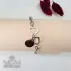 Rodyum Çelik Bileklikler 16+5 Cm Uzatma Payı - Kbl0109