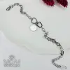 Rodyum Çelik Bileklikler 16+5 Cm Uzatma Payı - Kbl0109