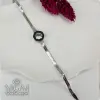 Rodyum Çelik Bileklikler 17+5 Cm Uzatma Payı - Kbl0135