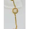 Zirkon Taşlı Çelik  Çelik Bileklikler 17+4 Cm  - Kbl0363