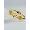   Zirkon Taşlı Çelik  Çelik Bileklikler 60  Cm  - Kbl0352