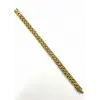 Çelik  Erkek Çelik Bileklik Boy 21.5 Cm / En 0.9 Mm - Ebl0071