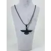 Siyah Çelik Erkek Kolye - Ekl0117