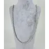Rodyum Çelik Erkek Kolye 60 Cm - Ekl0054