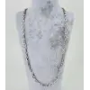 Rodyum Çelik Erkek Kolye 60 Cm - Ekl0014