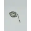 Rodyum Çelik Erkek Kolye 60 Cm - Ekl0054