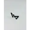 Siyah Çelik Erkek Küpe Çap (9 Mm) Kalınlık (3 Mm) - Ekp0021