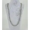 Rodyum Çelik Erkek Kolye 60 Cm - Ekl0037
