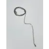 Gri Çelik Erkek Kolye 60 Cm - Ekl0003