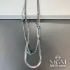 Çelik İkili İtalyan Kolye - Kl0067
