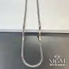 Rodyum Çelik Kolyeler 40 + 5 Cm Uzatma Payı - Kl0074
