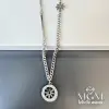Rodyum Çelik  Kolyeler 40 + 5 Cm Uzatma Payı - Kl0179