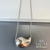 Rodyum Çelik Kolyeler 40 + 5 Cm Uzatma Payı - Kl0099