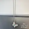 Çelik Kolye  Kelebek Detaylı - Kl0103