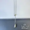 Rodyum Çelik Kolyeler 40+5 Cm Uzatma Payı - Kl0034
