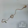 Çelik Taşsız Kalp Düğüm Bileklik - Kbl0034