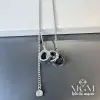 Rodyum Çelik Kolyeler 40 + 5 Cm Uzatma Payı - Kl0175