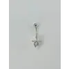 Çiçek Detaylı Göbek Piercing - Pg0032
