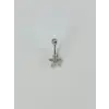 Çiçek Detaylı Göbek Piercing - Pg0028