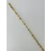    Zirkon Taşlı Pirinç Bileklikler 17+2 Cm  - Kbl0378