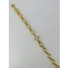    Zirkon Taşlı Pirinç Bileklikler 17+4 Cm  - Kbl0379