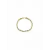    Zirkon Taşlı Pirinç Cm Bileklik 17+2 Cm  - Kbl0414