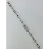 Rodyum Zirkon Taşlı Pirinç Bileklikler 17+2 Cm  - Kbl0372