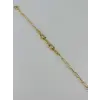    Zirkon Taşlı Pirinç Bileklikler 17+4 Cm  - Kbl0366
