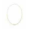   Kaplama Zincir Pirinç   Cm Kolye Zincir 60 Cm - Kl0272