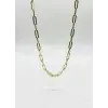   Kaplama Zincir Pirinç   Cm Kolye Zincir 45 Cm - Kl0268