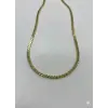   Kaplama Zincir Pirinç   Cm Kolye Zincir 60 Cm - Kl0253