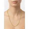   Kaplama Zincir Pirinç   Cm Kolye Zincir 45 Cm - Kl0274