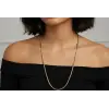   Kaplama Zincir Pirinç   Cm Kolye Zincir 60 Cm - Kl0272