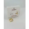   Zirkon Taşlı Pirinç Küpeler - Kp00478