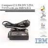 Compaxe CLI-304 Ibm- 20v-3.25a 7.9-5.5-With Pin Notebook Adaptör (KDO)