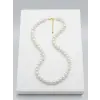 Beyaz Kültür İncisi Kolyeler 40+5 Cm  - Kl0299