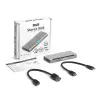 Dark DK-AC-DSEM5 USB 3.2 Gen2 Type C - M.2 NVMe & NGFF SATA SSD RGB LEDLİ Disk Kutusu (KDO)