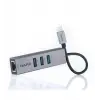 Dark DK-AC-U31X3GL USB3.1 Type-C - 3xUSB3.0HUB+ Gigabit Ethernet (KDO)
