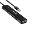 Dark DK-AC-USB347 Connect Master X5C USB3.2Gen 1 Type-A to 3 Port USB-A&1 Port Type-C 2.0-1X Type-C (KDO)