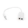 Dark DK-CB-AUC03 2x3.5mm Stereo Dişi - 4pin 3.5mm Stereo Erkek Y Kablo (KDO)