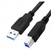 DarkDK-CB-USB3PRNL150 USB 3.0 1.5m Printer Kablosu (USB3.0 A Tip Erkek - B Tip Erkek)