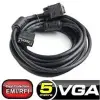 Dark DK CB VGAL500 5mt VGA Kablosu (Erkek-Erkek) (KDO)