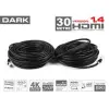 Dark DK HD CV14L3000A 30mt Hdmi v1.4 3d led-lcd-ps3 Kablo (KDO)
