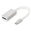 Digitus DA-70844 USB 3.0 (USB Tip C)  -  DisplayPort (DP) Grafik Adaptörü (KDO)