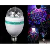 Döner Başlıklı Renkli Disko Ampul Priz Aparatı Hediyeli