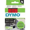DYMO S0720720 D1 Yedek Şerit 9 mmx7mt Kırmızı-Siyah 40917